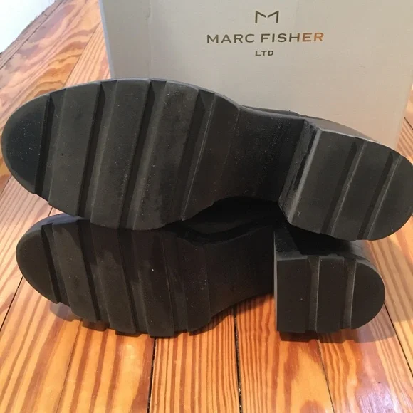 Host Pick: MARC FISHER Ltd. Wanya Combat Boots -10M - Picture 5 of 8